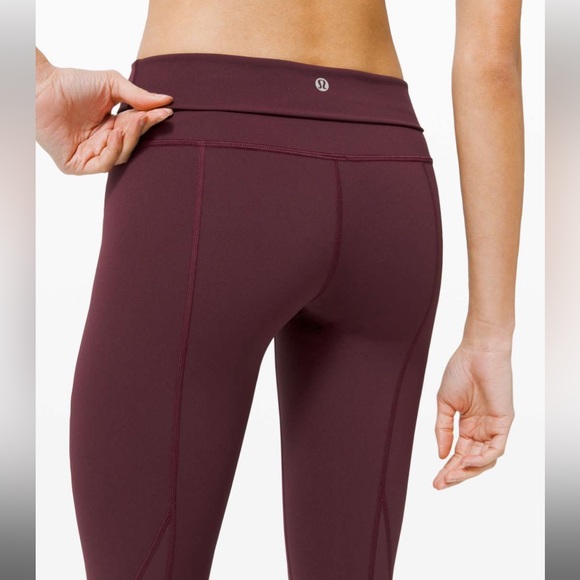 Lululemon Special Edition Wunder Under Crop High-Rise *Roll Down Scallop 23" - Picture 6 of 8